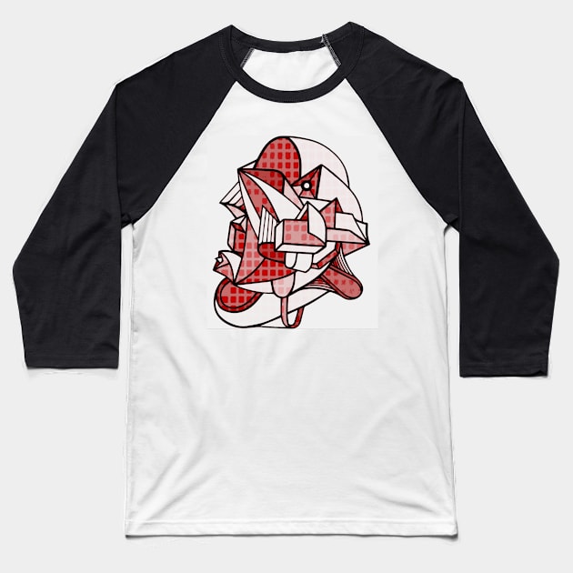 abstract cubism Baseball T-Shirt by MGphotoart